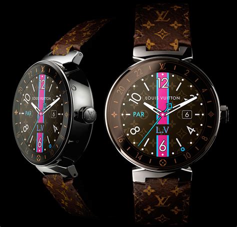 louis vuitton connected watch|louis vuitton tambour watch.